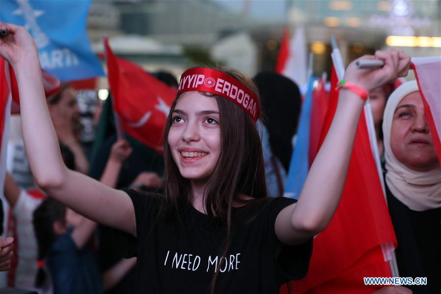 TURKEY-ANKARA-ELECTION-CELEBRATION