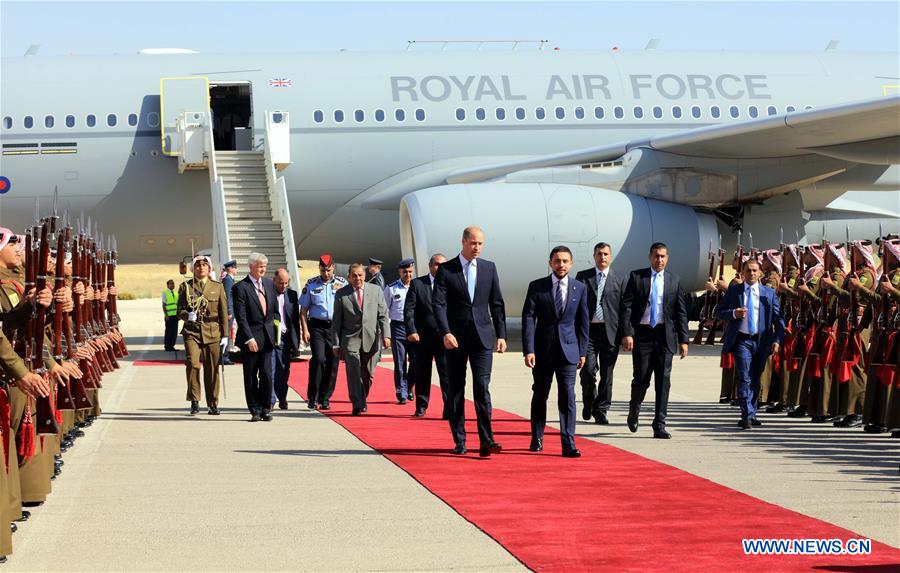 JORDAN-AMMAN-UK-PRINCE WILLIAM-VISIT