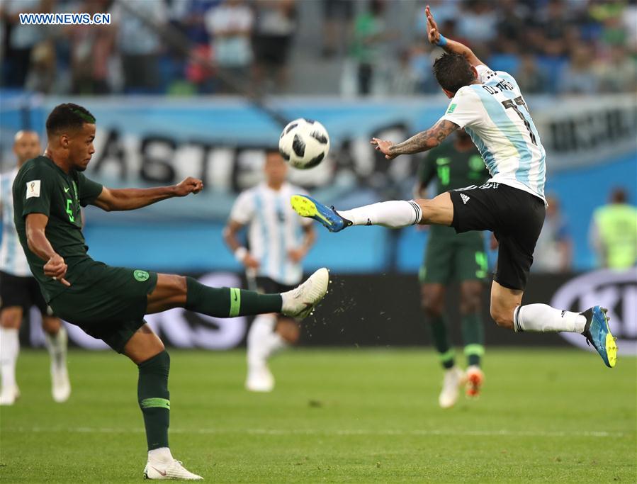 (SP)RUSSIA-SAINT PETERSBURG-2018 WORLD CUP-GROUP D-NIGERIA VS ARGENTINA