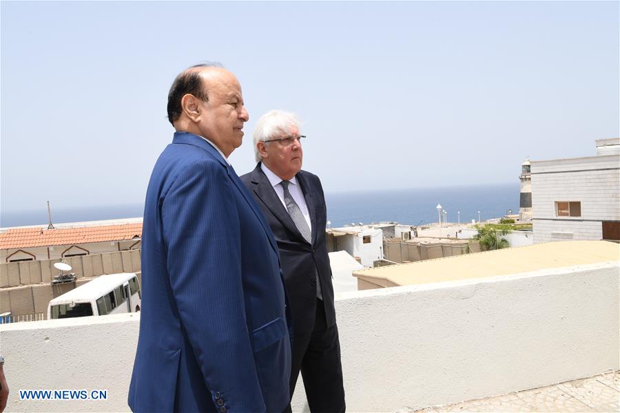 YEMEN-ADEN-UN-SPECIAL ENVOY-VISIT