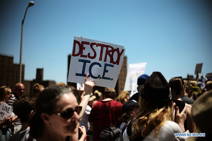 U.S.-NEW YORK-IMMIGRATION POLICY-PROTEST