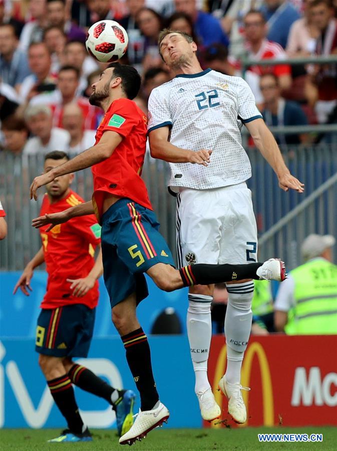 (SP)RUSSIA-MOSCOW-2018 WORLD CUP-ROUND OF 16-SPAIN VS RUSSIA