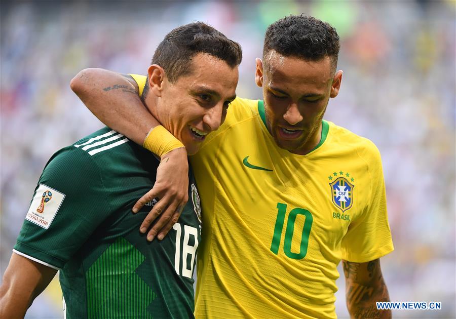 (SP)RUSSIA-SAMARA-2018 WORLD CUP-ROUND OF 16-BRAZIL VS MEXICO