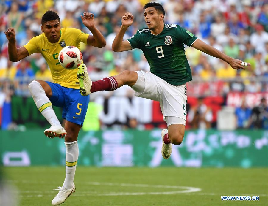 (SP)RUSSIA-SAMARA-2018 WORLD CUP-ROUND OF 16-BRAZIL VS MEXICO