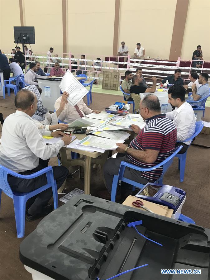 IRAQ-KIRKUK-ELECTION-BALLOTS-RECOUNT