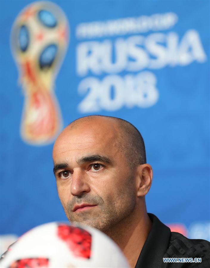 (SP)RUSSIA-SAINT PETERSBURG-2018 WORLD CUP-BELGIUM-PRESS CONFERENCE