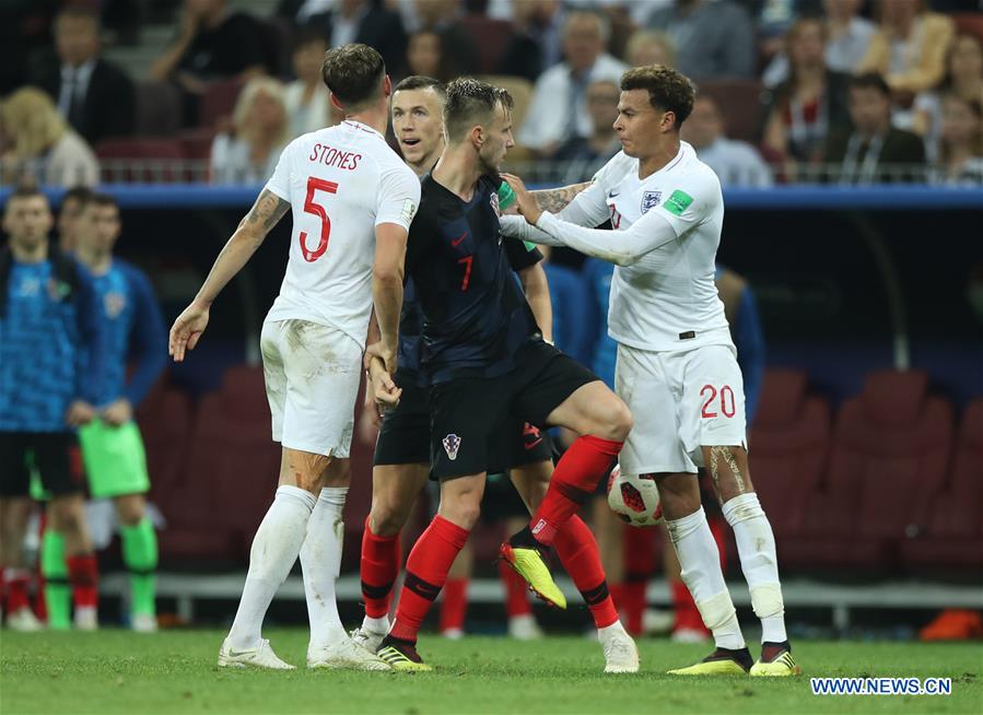 (SP)RUSSIA-MOSCOW-2018 WORLD CUP-SEMIFINAL-ENGLAND VS CROATIA