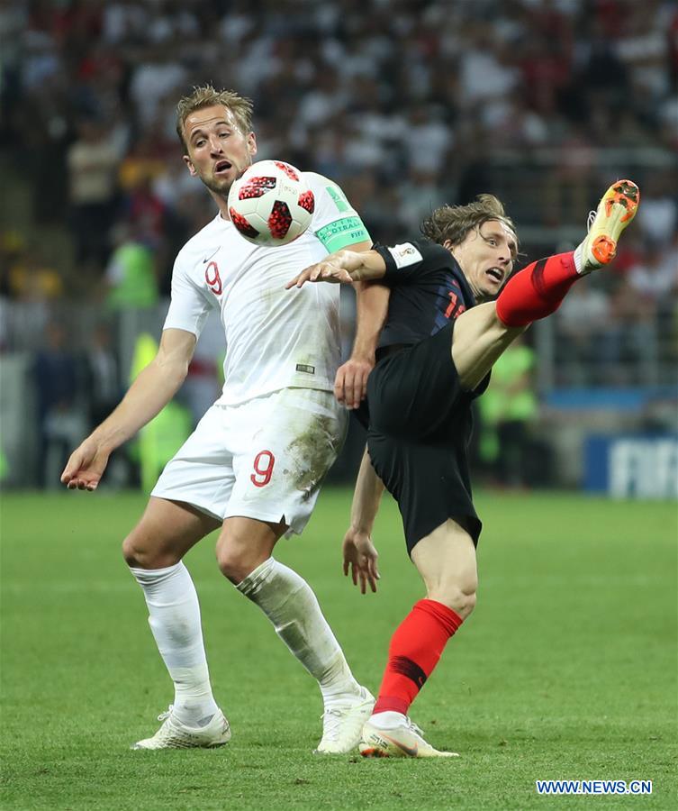 (SP)RUSSIA-MOSCOW-2018 WORLD CUP-SEMIFINAL-ENGLAND VS CROATIA