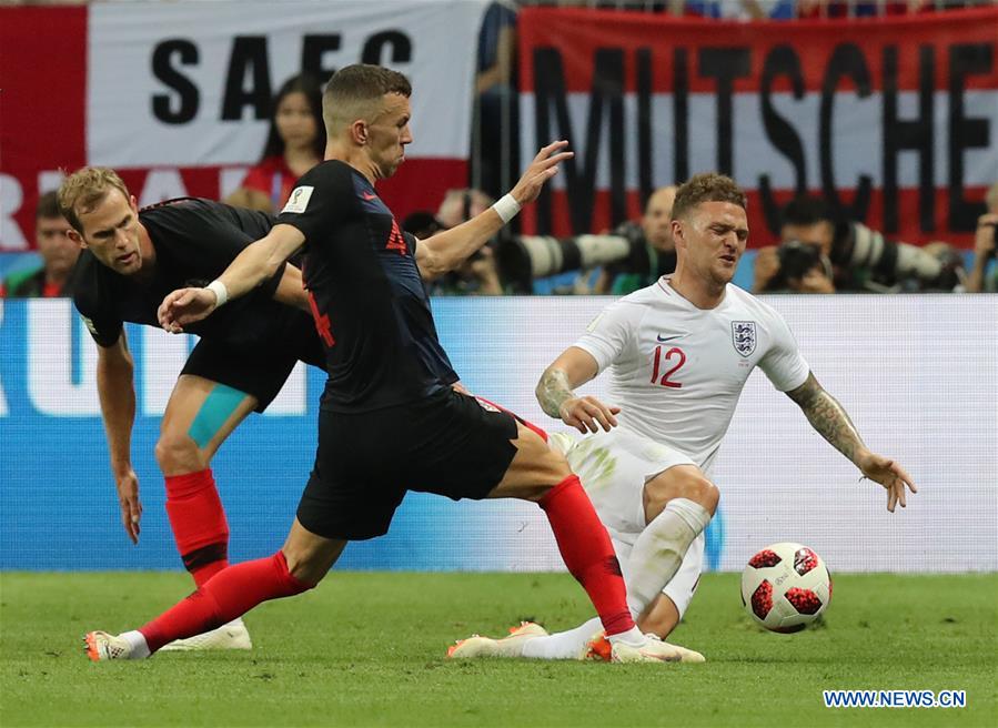 (SP)RUSSIA-MOSCOW-2018 WORLD CUP-SEMIFINAL-ENGLAND VS CROATIA