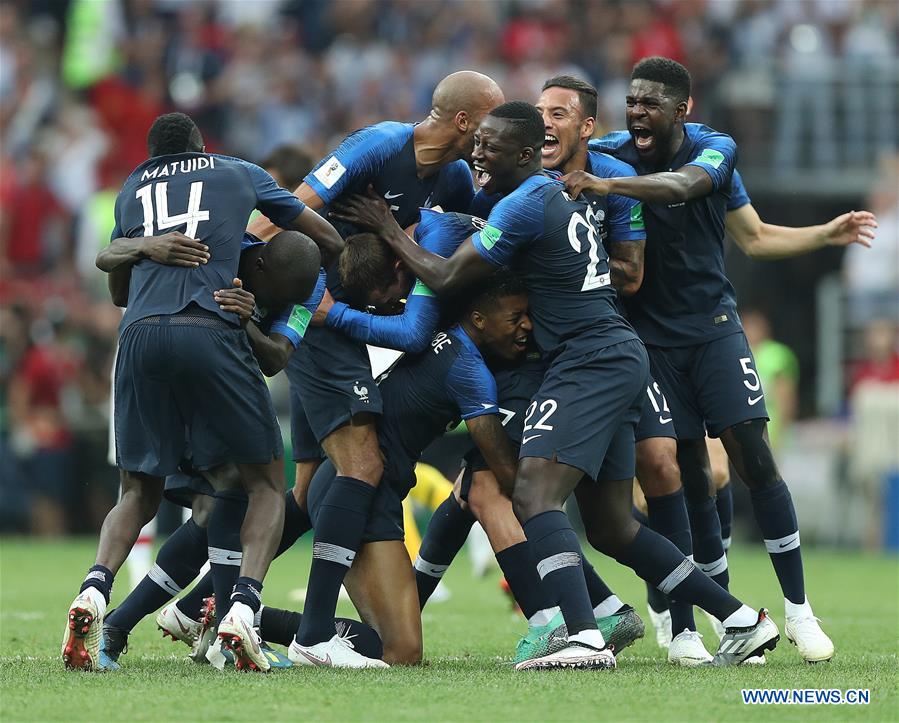 (SP)RUSSIA-MOSCOW-2018 WORLD CUP-FINAL-FRANCE VS CROATIA