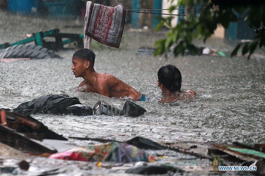 PHILIPPINES-QUEZON CITY-TROPICAL STORM