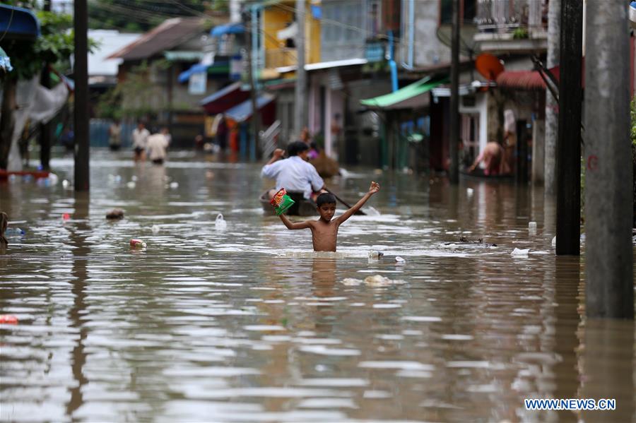 MYANMAR-HPA-AN-FLOOD