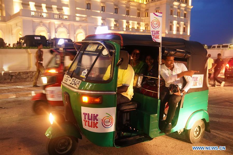 SRI LANKA-COLOMBO-TUK TUK-TOURISM