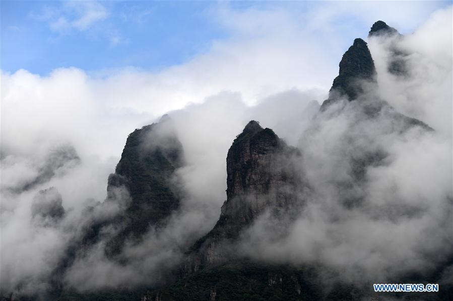 CHINA-GUANGXI-SHENGTANG MOUNTAIN-SCENERY (CN)