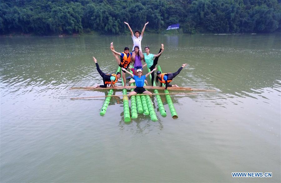 #CHINA-GUIZHOU-RONGJIANG-DANCING ON WATER