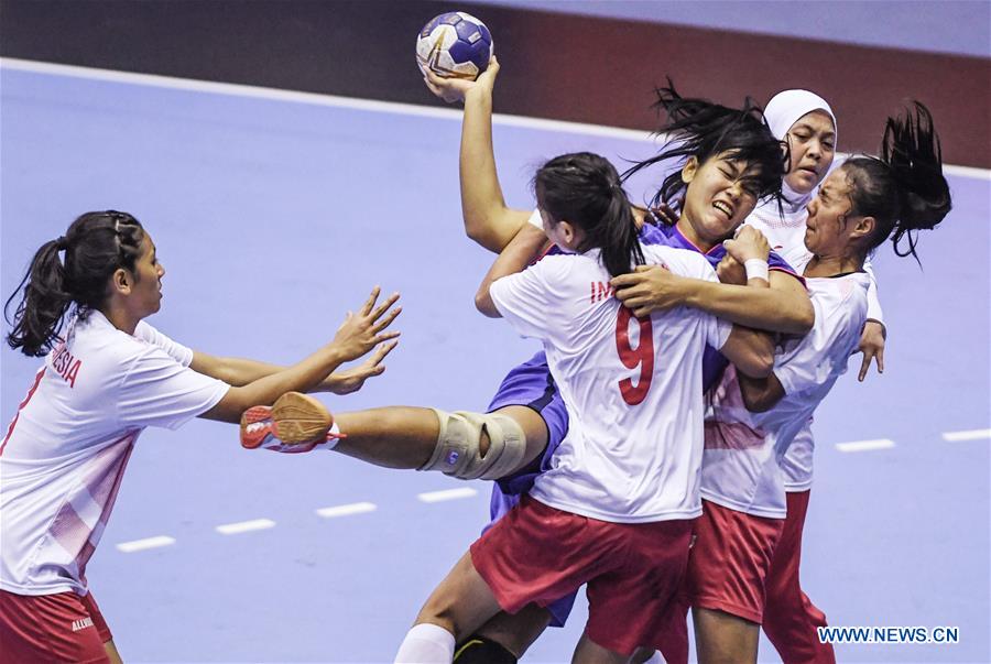 (SP)INDONESIA-JAKARTA-ASIAN GAMES-HANDBALL-THAILAND VS INDONESIA