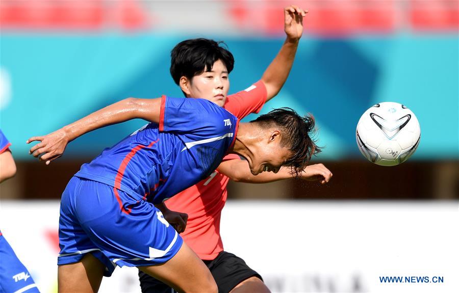 (SP)INDONESIA-PALEMBANG-ASIAN GAMES-FOOTBALL-SOUTH KOREA VS CHINESE TAIPEI