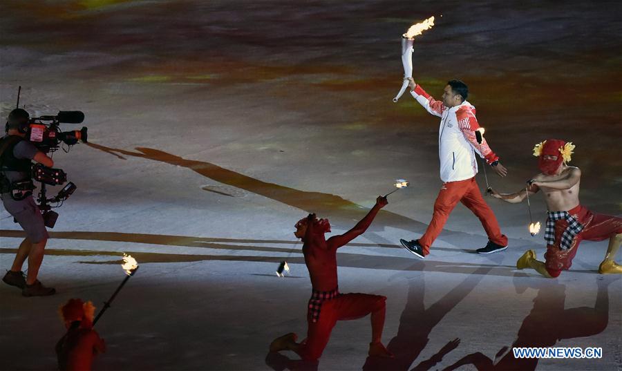 (SP)INDONESIA-JAKARTA-ASIAN GAMES-OPENING CEREMONY