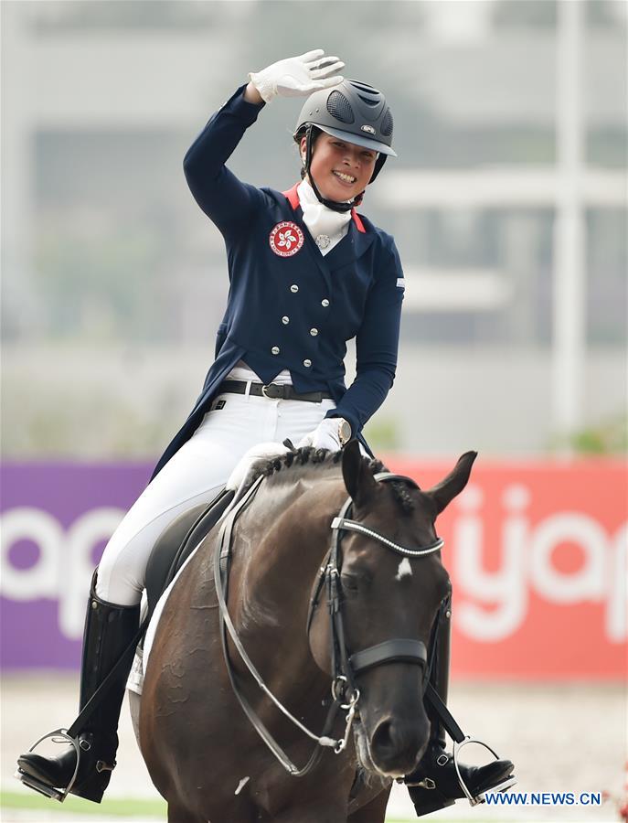 (SP)INDONESIA-JAKARTA-ASIAN GAMES-EQUESTRIAN-DRESSAGE INDIVIDUAL