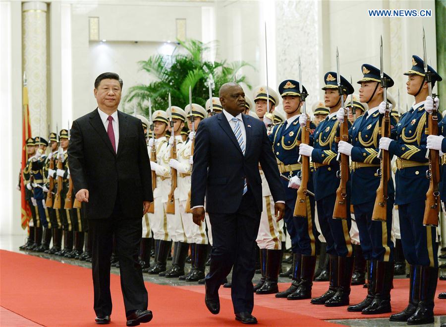 CHINA-BEIJING-XI JINPING-BOTSWANA-PRESIDENT-TALKS (CN)