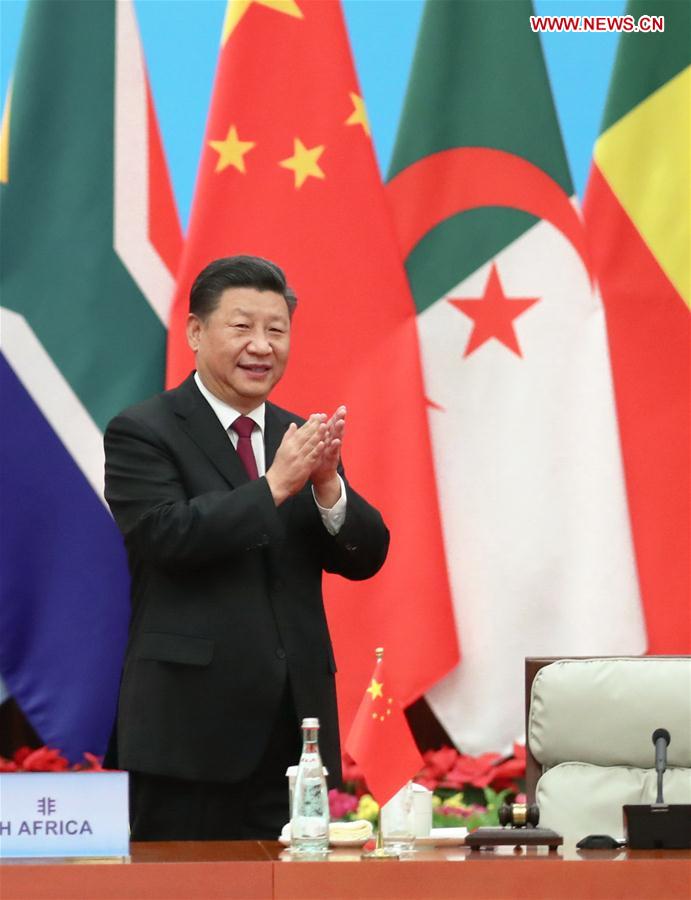 CHINA-BEIJING-XI JINPING-FOCAC-ROUNDTABLE MEETING (CN)