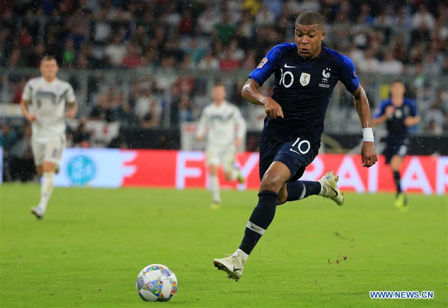 (SP)GERMANY-MUNICH-SOCCER-UEFA NATIONS LEAGUE-GERMANY VS FRANCE