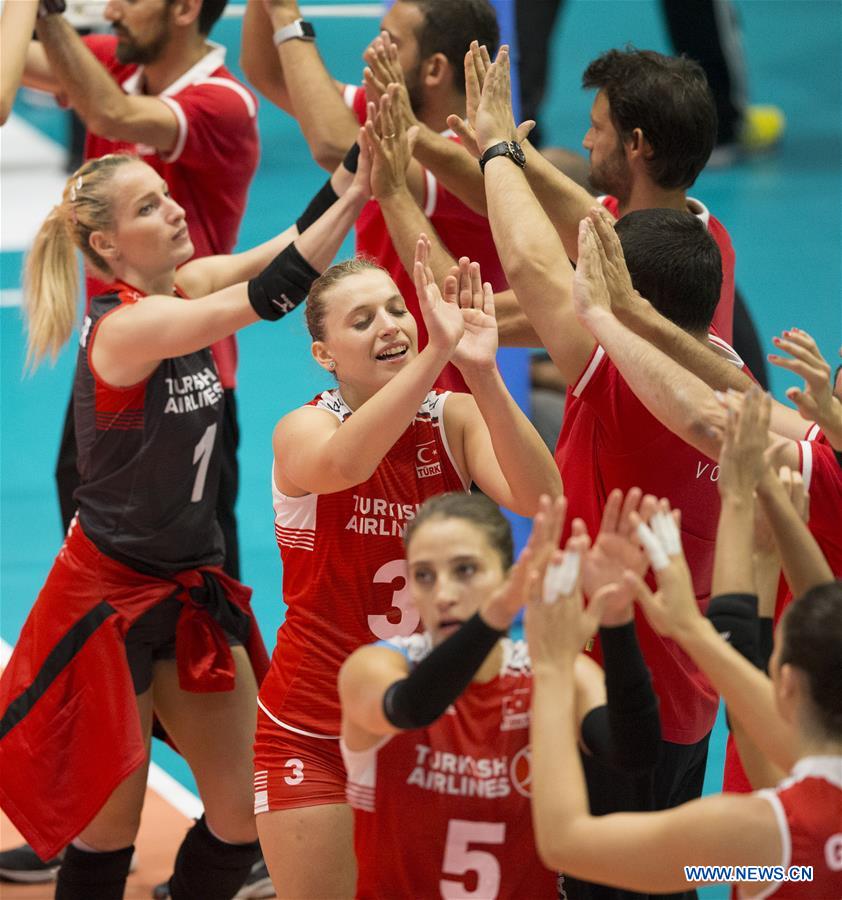 (SP)SWITZERLAND-MONTREUX-VOLLEYBALL-CHINA VS TURKEY