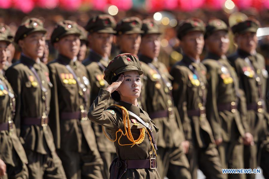 DPRK-PYONGYANG-70TH ANNIVERSARY-PARADE