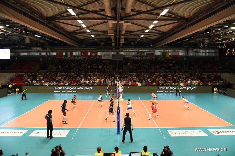 (SP)SWITZERLAND-MONTREUX-VOLLEYBALL-ITALY VS RUSSIA