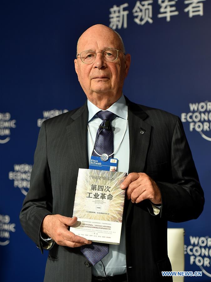 CHINA-TIANJIN-DAVOS-KLAUS SCHWAB-BOOK RELEASE (CN)