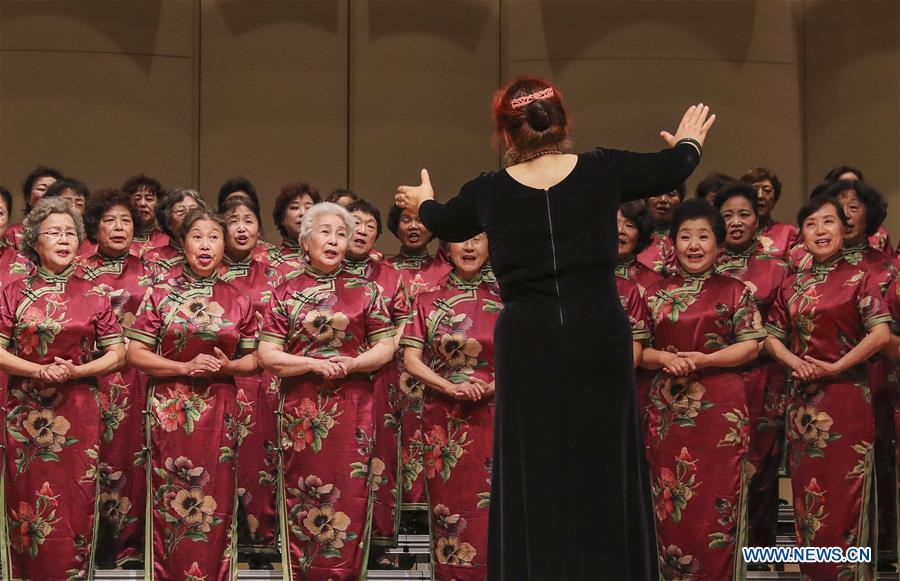 CHINA-BEIJING-SENIOR CHOIR-CONCERT (CN)