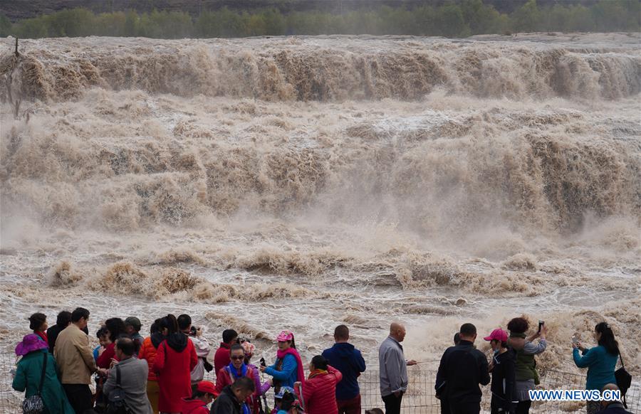 CHINA-SHAANXI-HUKOU WATERFALL (CN)