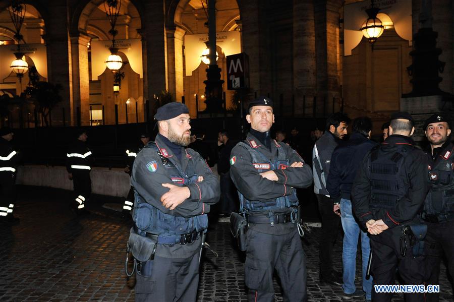 ITALY-ROME-METRO-ESCALATOR-COLLAPSE