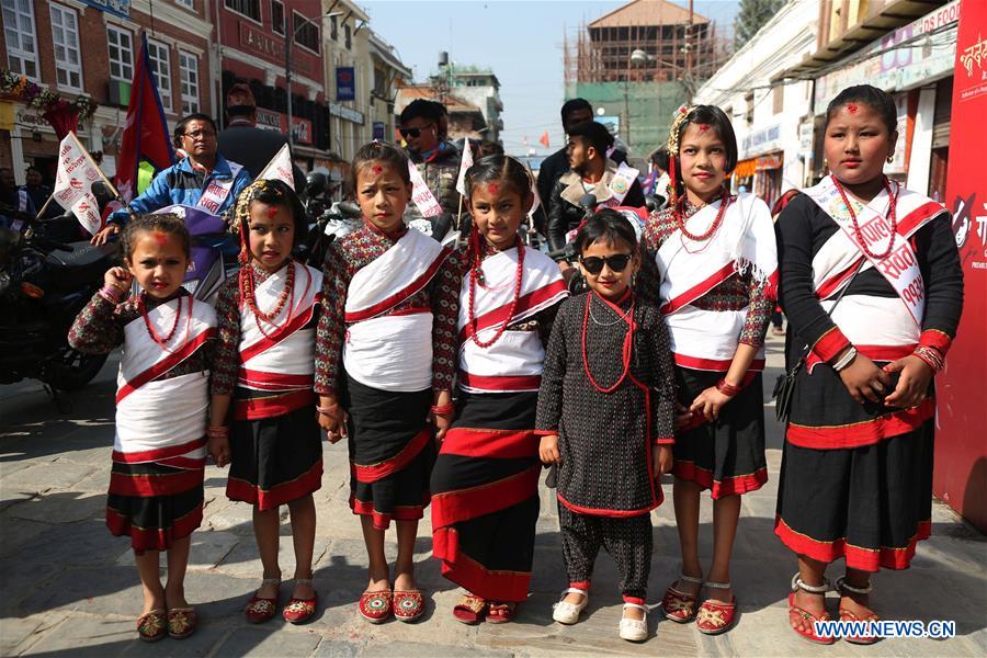 NEPAL-KATHMANDU-NEPAL SAMBAT-CELEBRATION