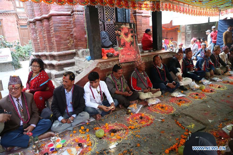 NEPAL-KATHMANDU-TIHAR FESTIVAL-BHAI TIKA