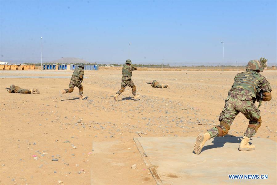 AFGHANISTAN-KANDAHAR-MILITARY TRAINING