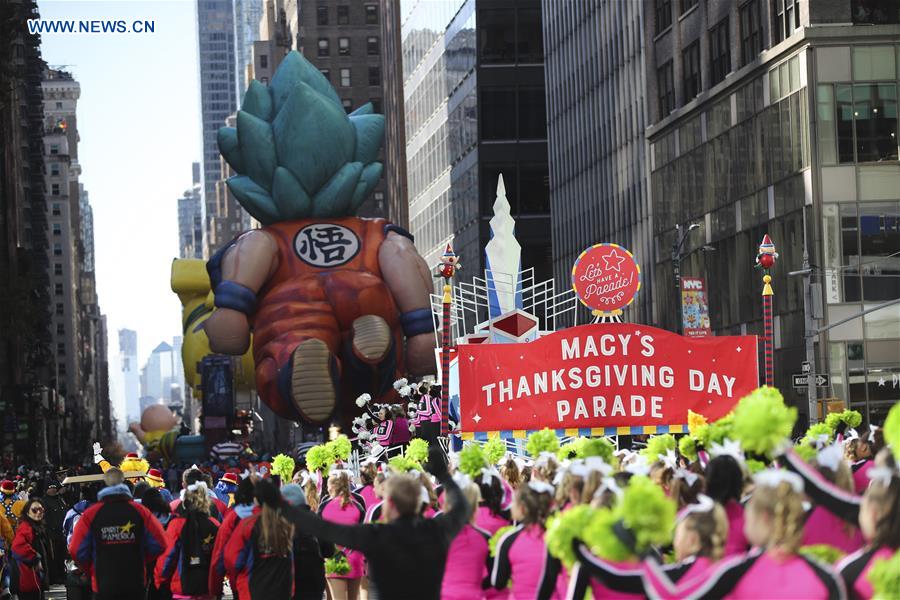 U.S.-NEW YORK-THANKSGIVING DAY PARADE