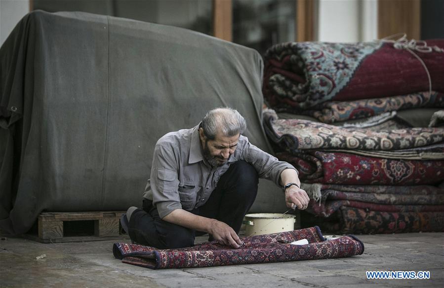 IRAN-TEHRAN-CARPET EXPORTS-DECLINE