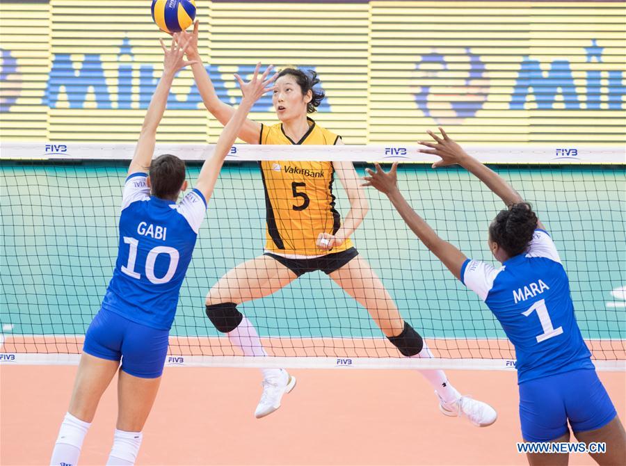 (SP)CHINA-SHAOXING-VOLLEYBALL-FIVB-WOMEN'S CLUB WORLD CHAMPIONSHIP-FINAL(CN)