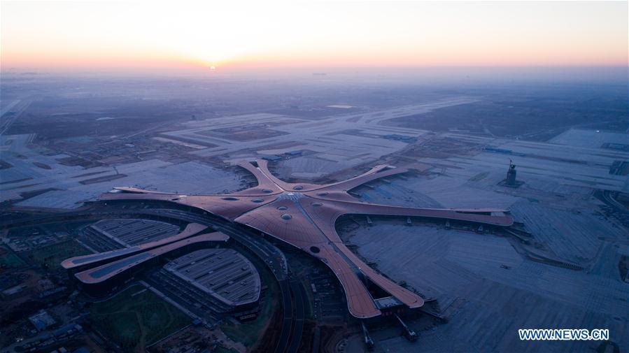 CHINA-BEIJING-NEW AIRPORT-FACADE(CN)