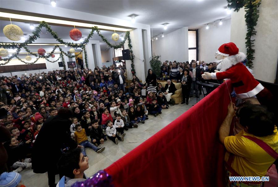 LEBANON-IRAQI REFUGEE CHILDREN-ORTHODOX CHRISTMAS PARTY