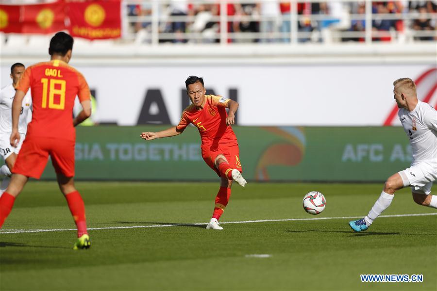 (SP)UAE-AL AIN-SOCCER-ASIAN CUP-CHINA VS KYRGYZ REPUBLIC