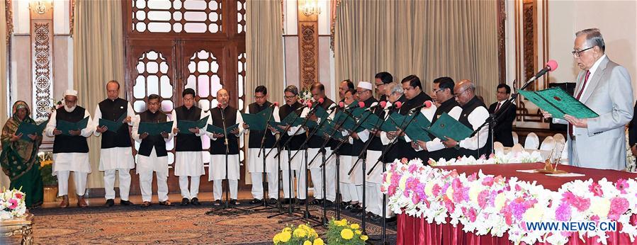 BANGLADESH-DHAKA-CABINET-OATH