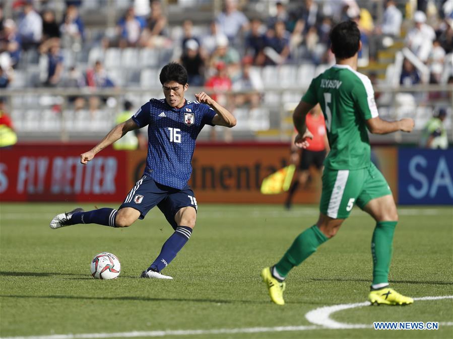 (SP)UAE-ABU DHABI-SOCCER-AFC ASIAN CUP 2019-GROUP F-JPN VS TKM