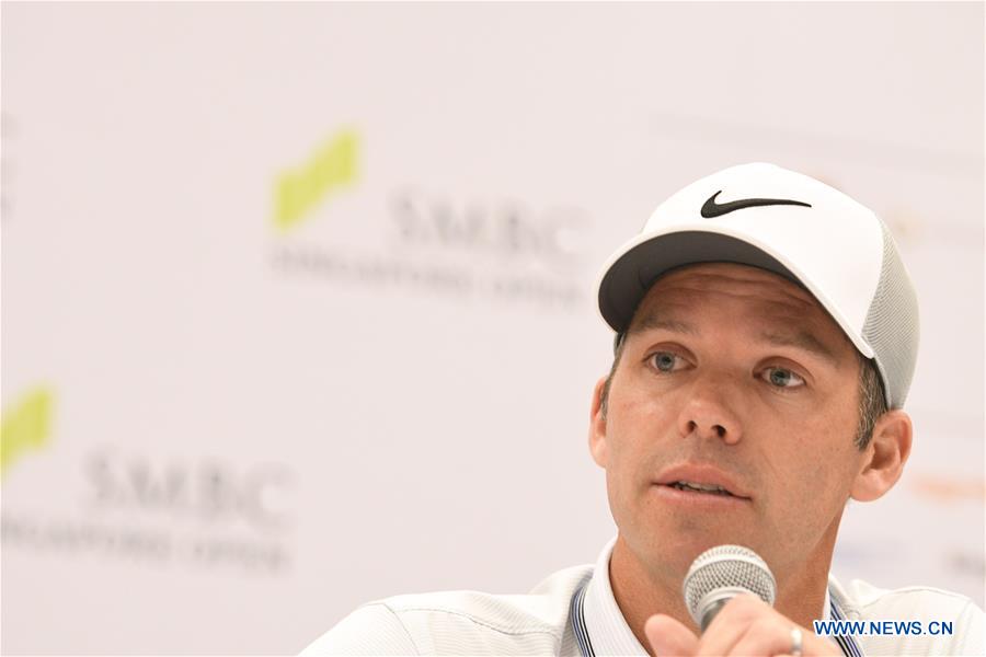 (SP)SINGAPORE-GOLF-SMBC SINGAPORE OPEN-PRESS CONFERENCE