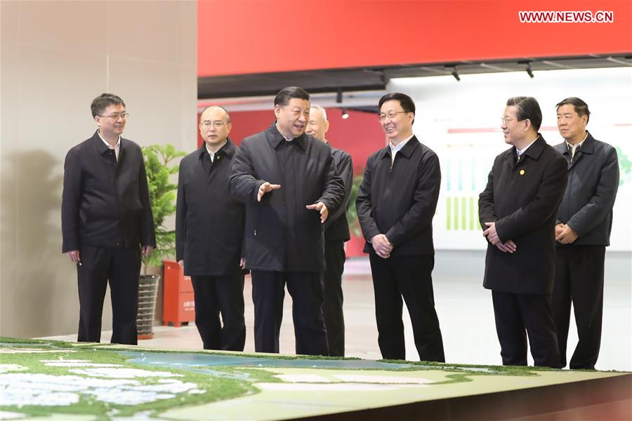 CHINA-HEBEI-XIONGAN-XI JINPING-INSPECTION (CN)