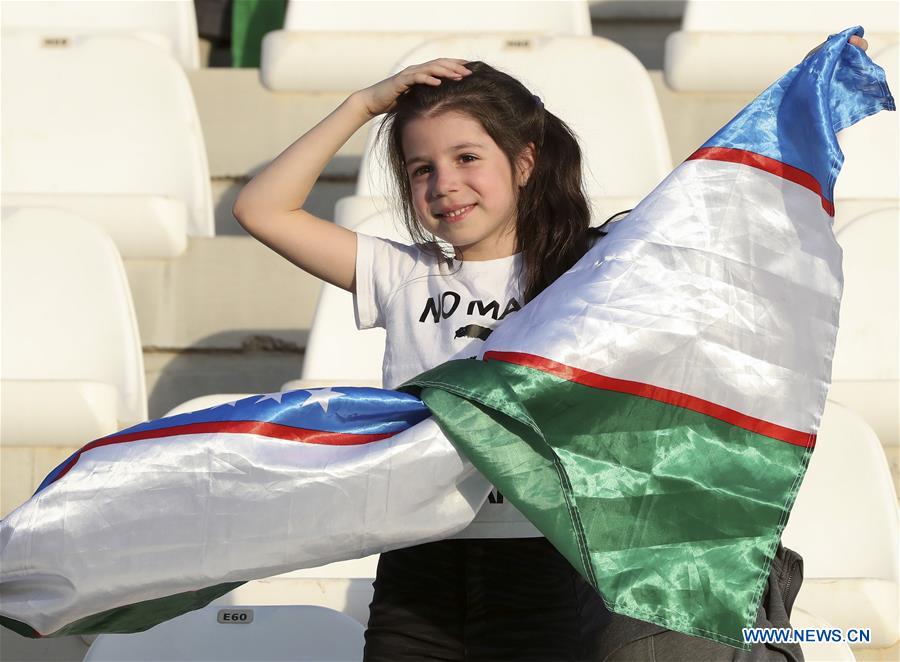 (SP)UAE-AL AIN-SOCCER-AFC ASIAN CUP 2019-GROUP F-JAPAN VS UZBEKISTAN