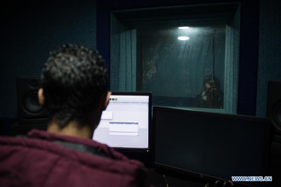 EGYPT-CAIRO-CHINESE CULTURE-DUBBING STUDIOS