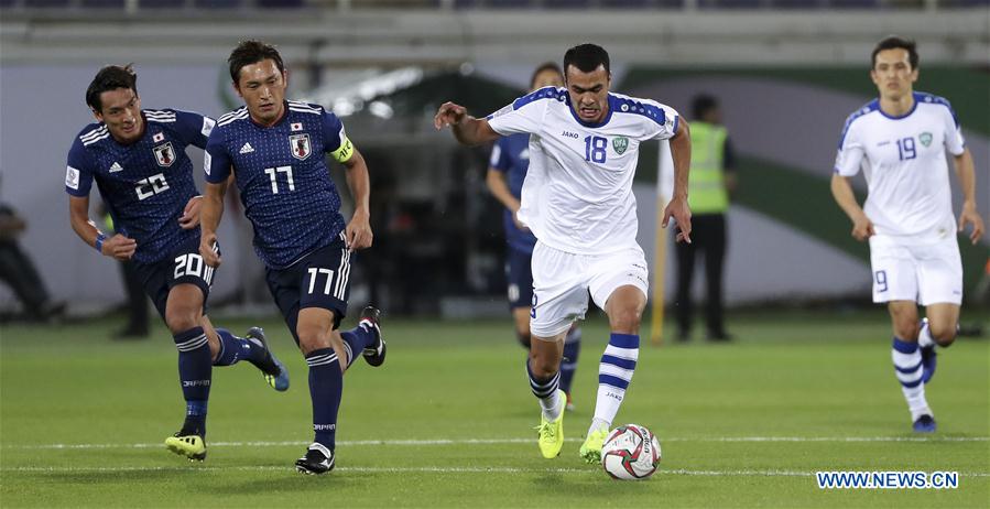 (SP)UAE-AL AIN-SOCCER-AFC ASIAN CUP 2019-GROUP F-JAPAN VS UZBEKISTAN