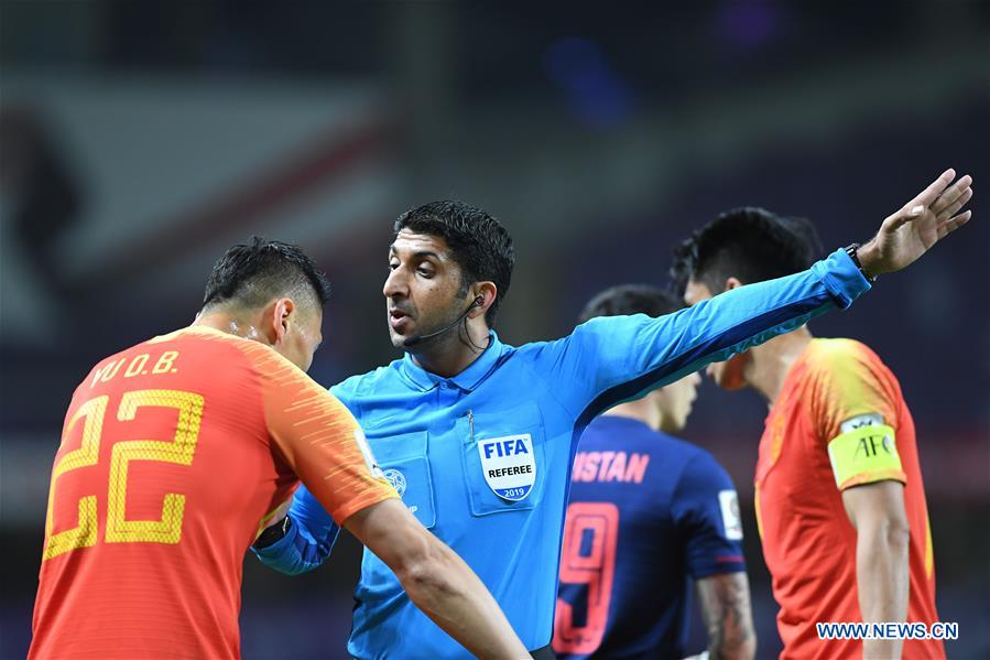 (SP)UAE-AL AIN-SOCCER-AFC ASIAN CUP 2019-CHN VS THA